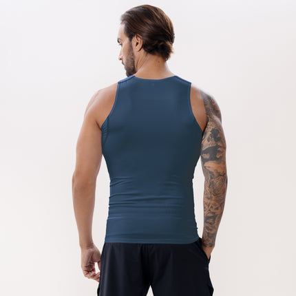 ALPHASQUAD Men's Quick Drying Tight Sports Vest for Running, Gym & Training