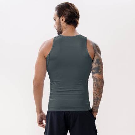 ALPHASQUAD Men's Quick Drying Tight Sports Vest for Running, Gym & Training