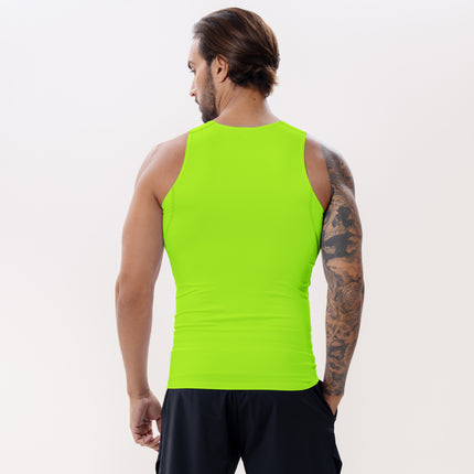 ALPHASQUAD Men's Quick Drying Tight Sports Vest for Running, Gym & Training
