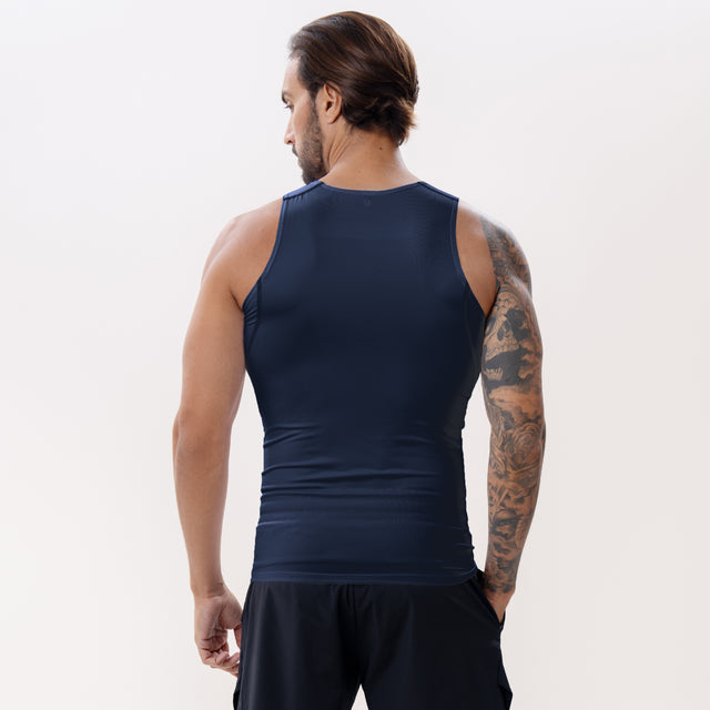 ALPHASQUAD Men's Quick Drying Tight Sports Vest for Running, Gym & Training