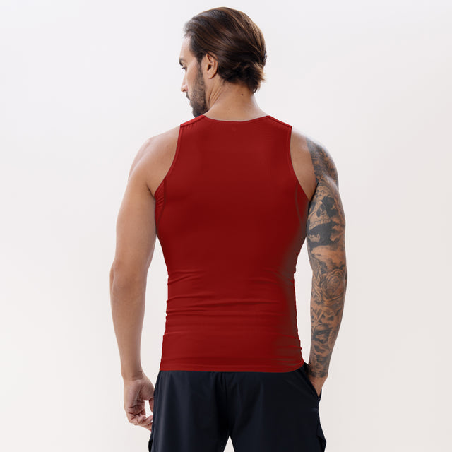 ALPHASQUAD Men's Quick Drying Tight Sports Vest for Running, Gym & Training