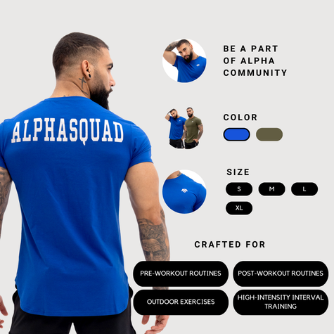 ALPHASQUAD Athletic Sports T-Shirts for Men