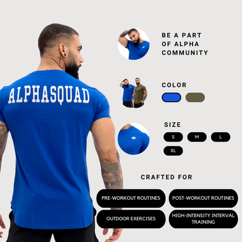 ALPHASQUAD Athletic Sports T-Shirts for Men