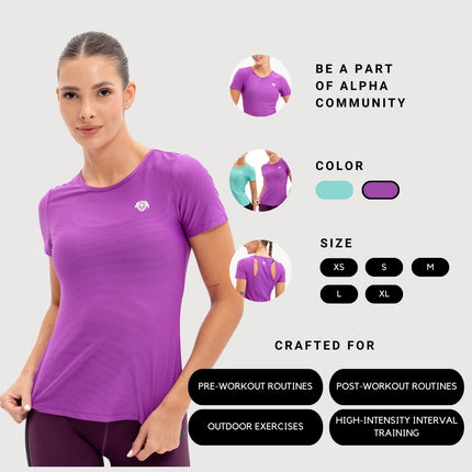 ALPHASQUAD Sports T-Shirts for Women