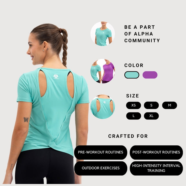 ALPHASQUAD Sports T-Shirts for Women