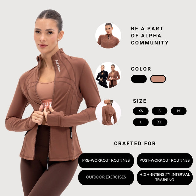 ALPHASQUAD Athletic Jackets for Women