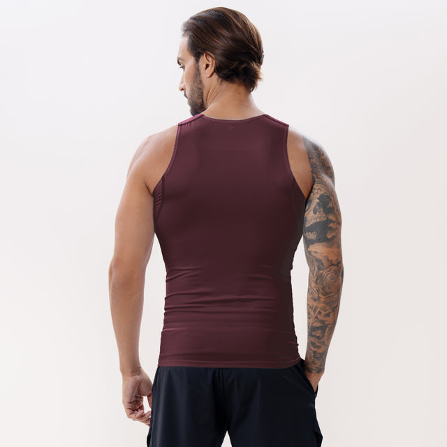 AlphaSquad Men's Quick Drying Tight Sports Vest for Running, Gym & Training