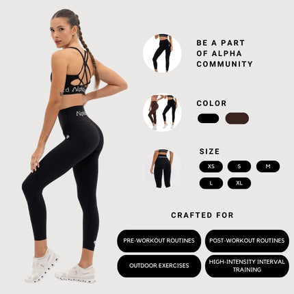 AlphaSquad Athletic Leggings for Women