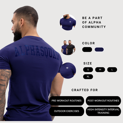 AlphaSquad Athletic T-Shirts for Men