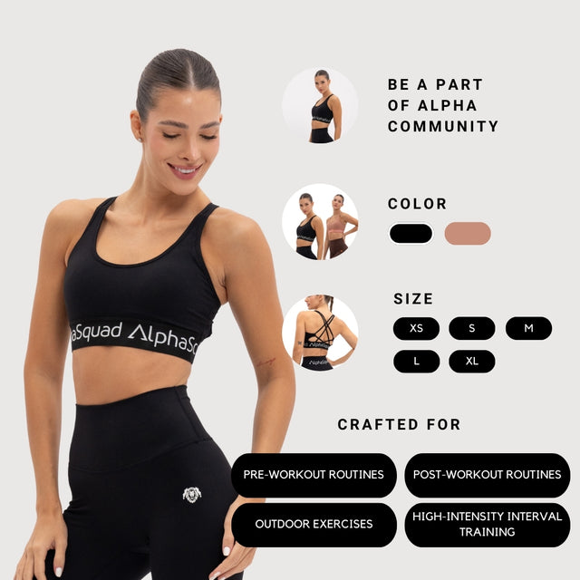 AlphaSquad Athletic Bra for Women