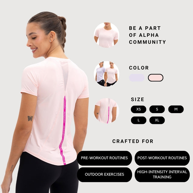 AlphaSquad Athletic Sports T-Shirts for Women