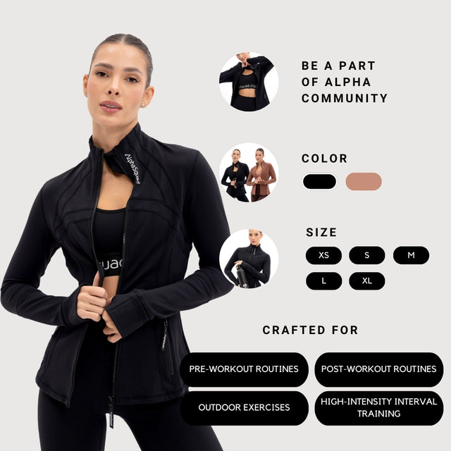 AlphaSquad Athletic Jackets for Women