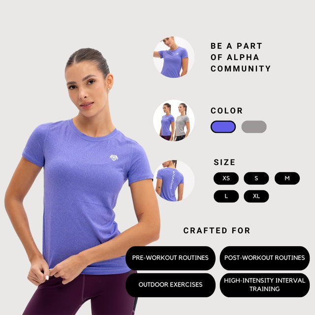 AlphaSquad Athletic T-Shirts for Women