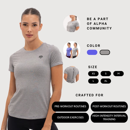 AlphaSquad Athletic T-Shirts for Women