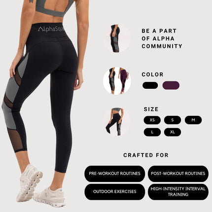 AlphaSquad Sports Leggings for Women