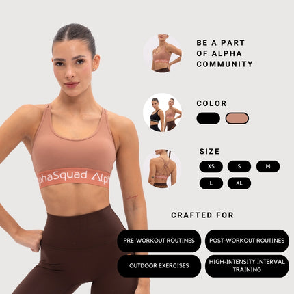 AlphaSquad Athletic Bra for Women